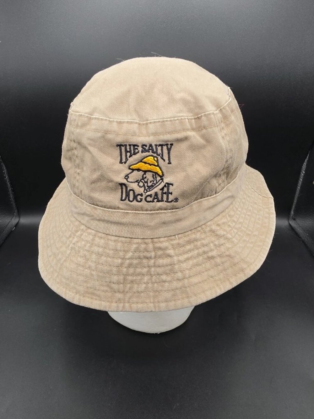 Salty Dog Cafe Bucket Hat EUC Khaki
